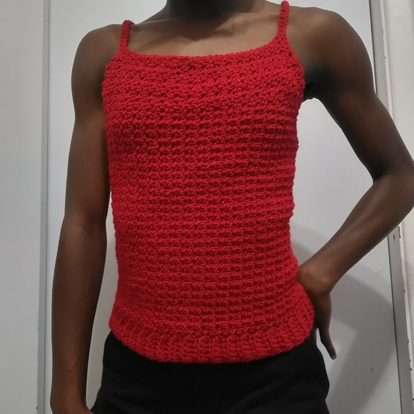 Handmade Tank Top Crochet - Picture 6 of 7